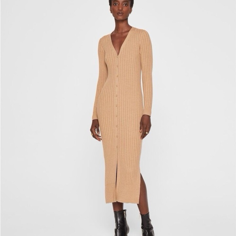 Club Monaco BLUE Long Sleeve Dress